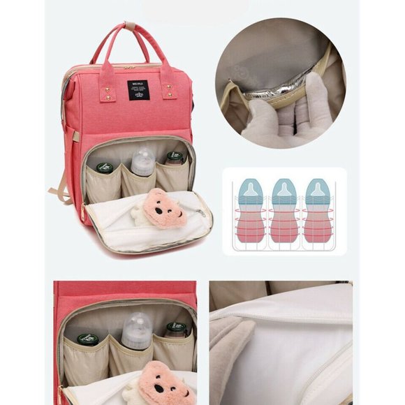 🍼🤱 Multi Diaper Bag With Baby Bed Crib Backpack 🎒 - Picture 5 of 12